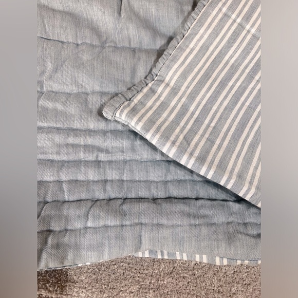 GUC Pottery Barn TENCEL™ Quilted Sham, Standard size, Waterfall color;SET OF TWO - Picture 3 of 5